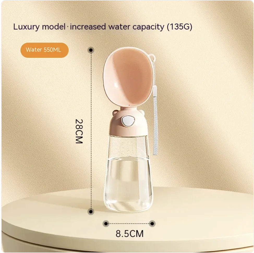 Travel Water Bottle and Bowl