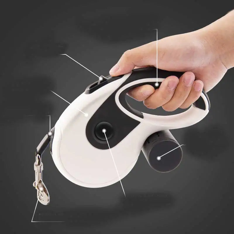 Simple automatic retractable leash 